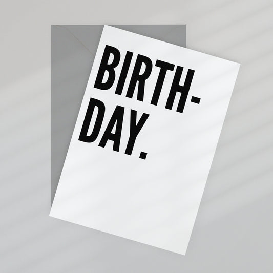 Be Bold: Happy Birthday