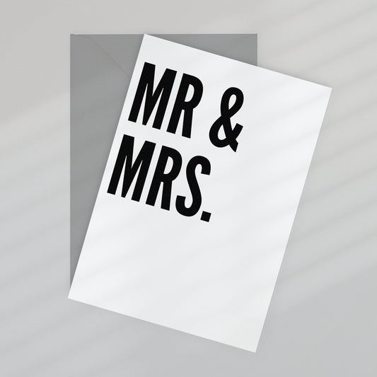 Be Bold: Mr & Mrs