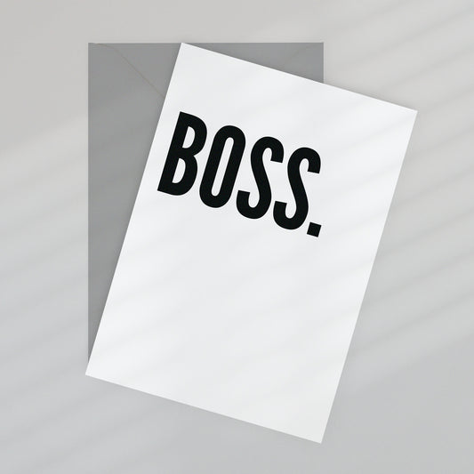 Be Bold: Boss