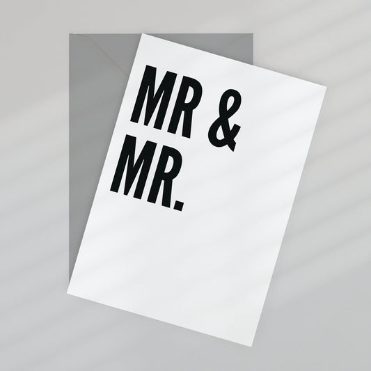 Be Bold: Mr & Mr
