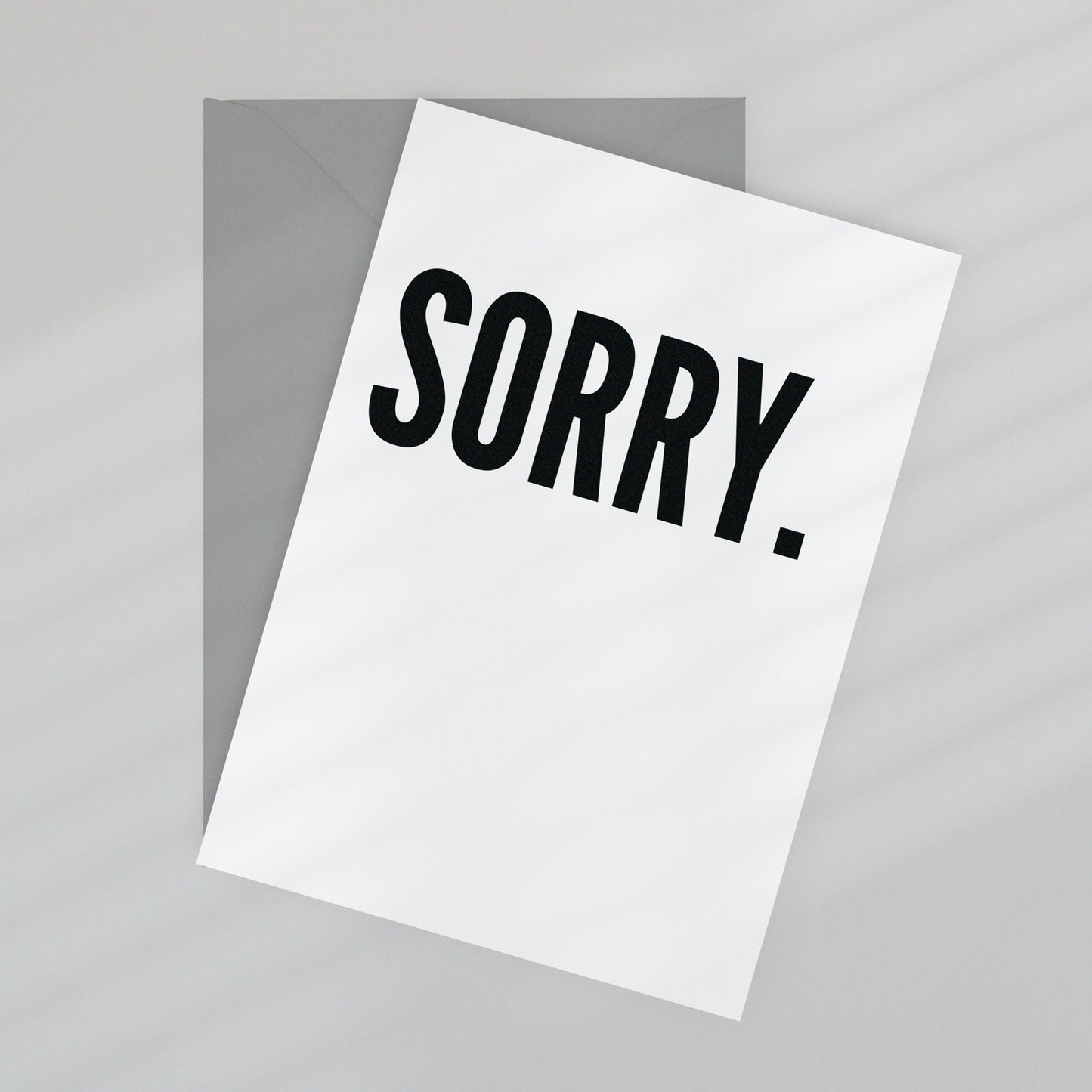 Be Bold: Sorry