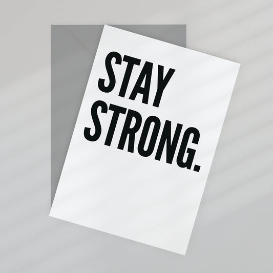 Be Bold: Stay Strong