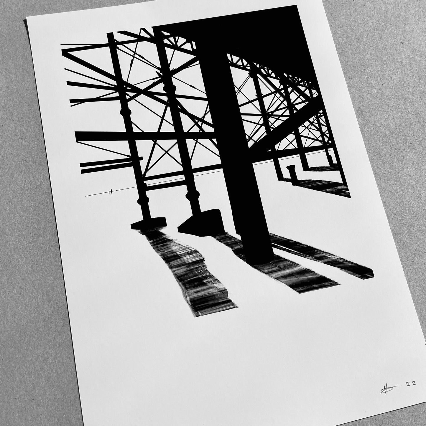 On Sea: Pier Portrait