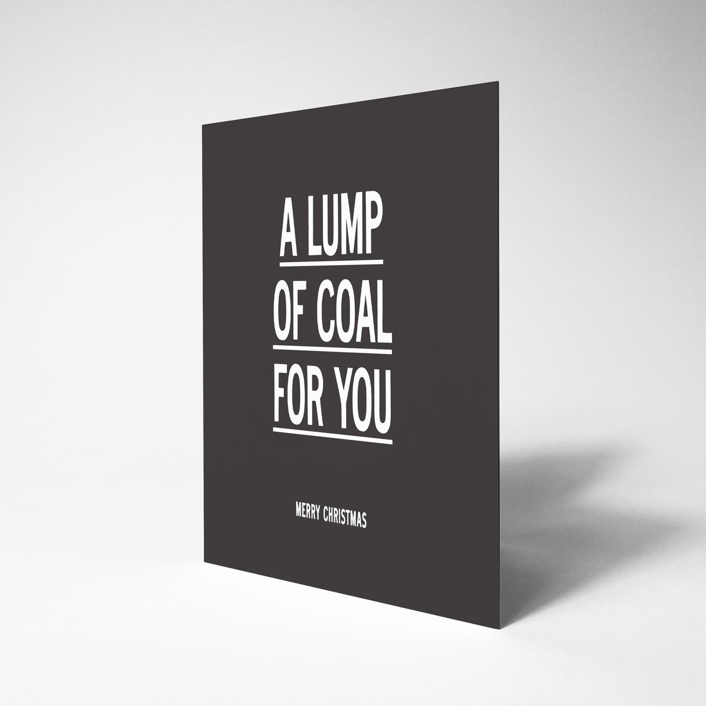 Xmas: Lump of Coal