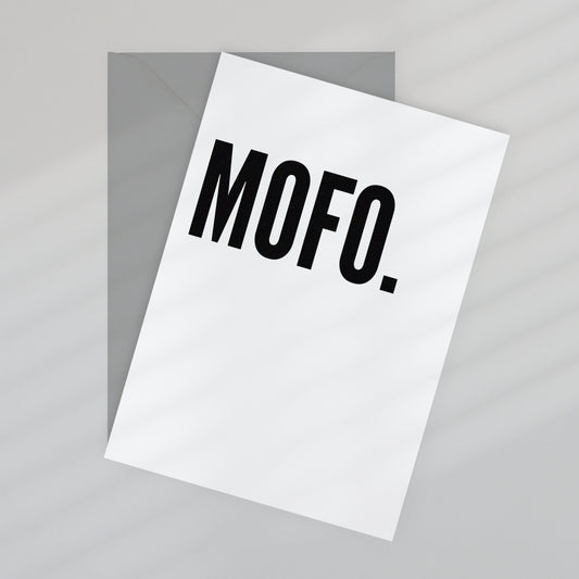 Be Bold: MOFO